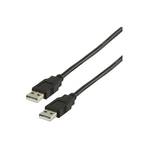 Câble Valueline USB 2.0 - 1 m, Noir et Bleu