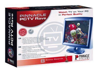 Pinnacle PCTV Rave Video Input Adapter/TV Tuner - PCI - PAL