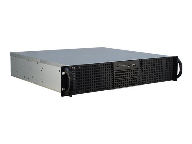 Inter-Tech 2U Rack Mountable PC - ATX, No Power Supply, USB