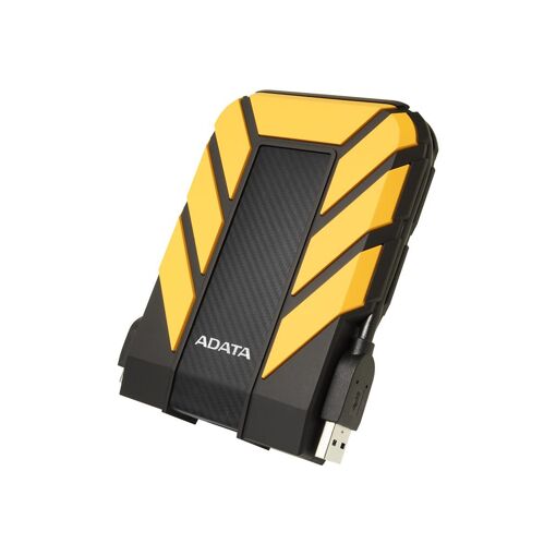 ADATA HD710P - 2TB Portable External Hard Drive - 2.5" - USB 3.1 - Yellow