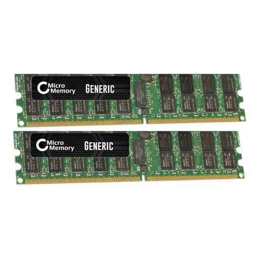 Kit de memoria CoreParts 8 GB DDR2 (2x4 GB) 667 MHz ECC registrada para Lenovo Sistema x3455; x3755
