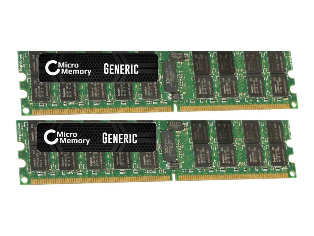 Kit CoreParts 8 Go DDR2 (2x4 Go) 667 MHz ECC Mémoire enregistrée pour Lenovo Système x3455 ; x3755