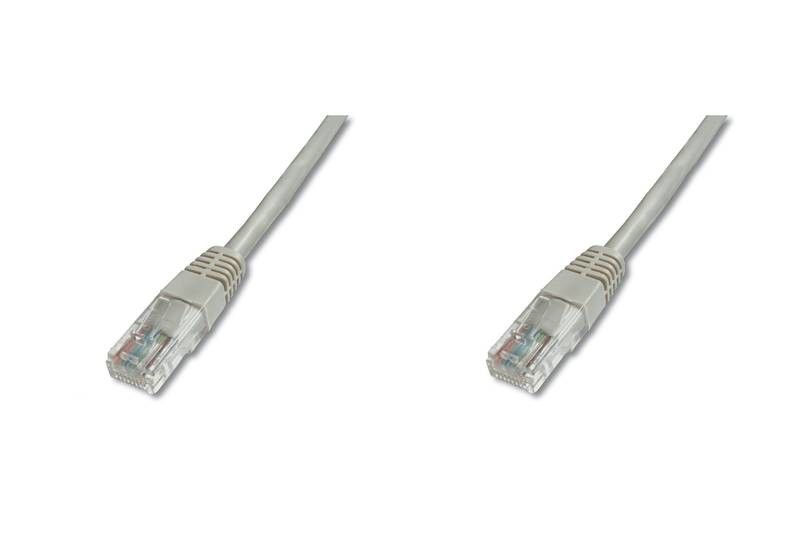 Digitus Premium CAT 6 UTP Cable - 1m, Grey