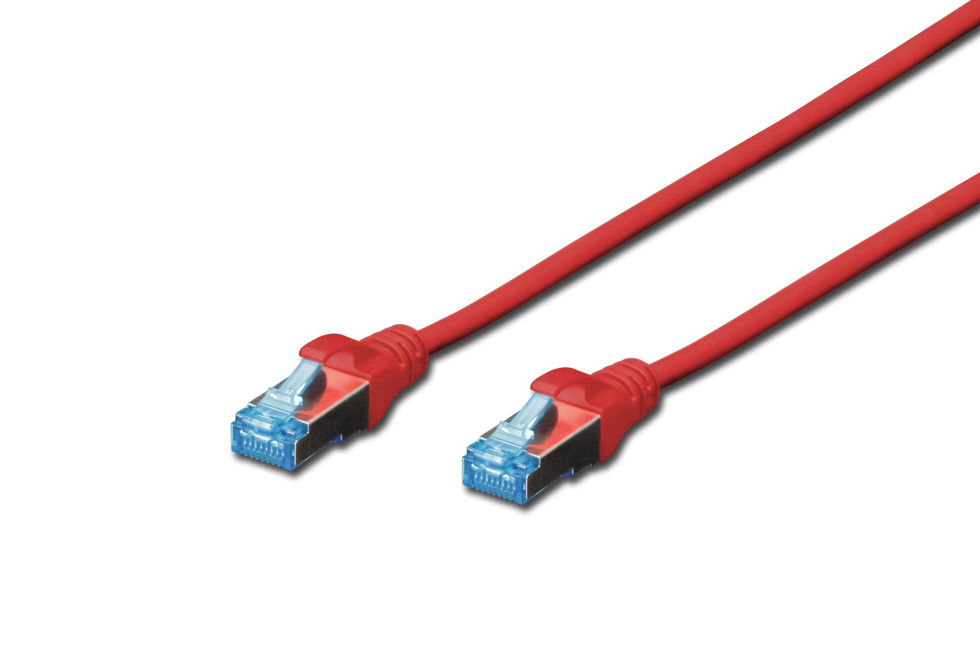 Digitus 0.5m Blue CAT 5e Shielded PVC Patch Cable (RJ45, AWG 26/7 SF/UTP)