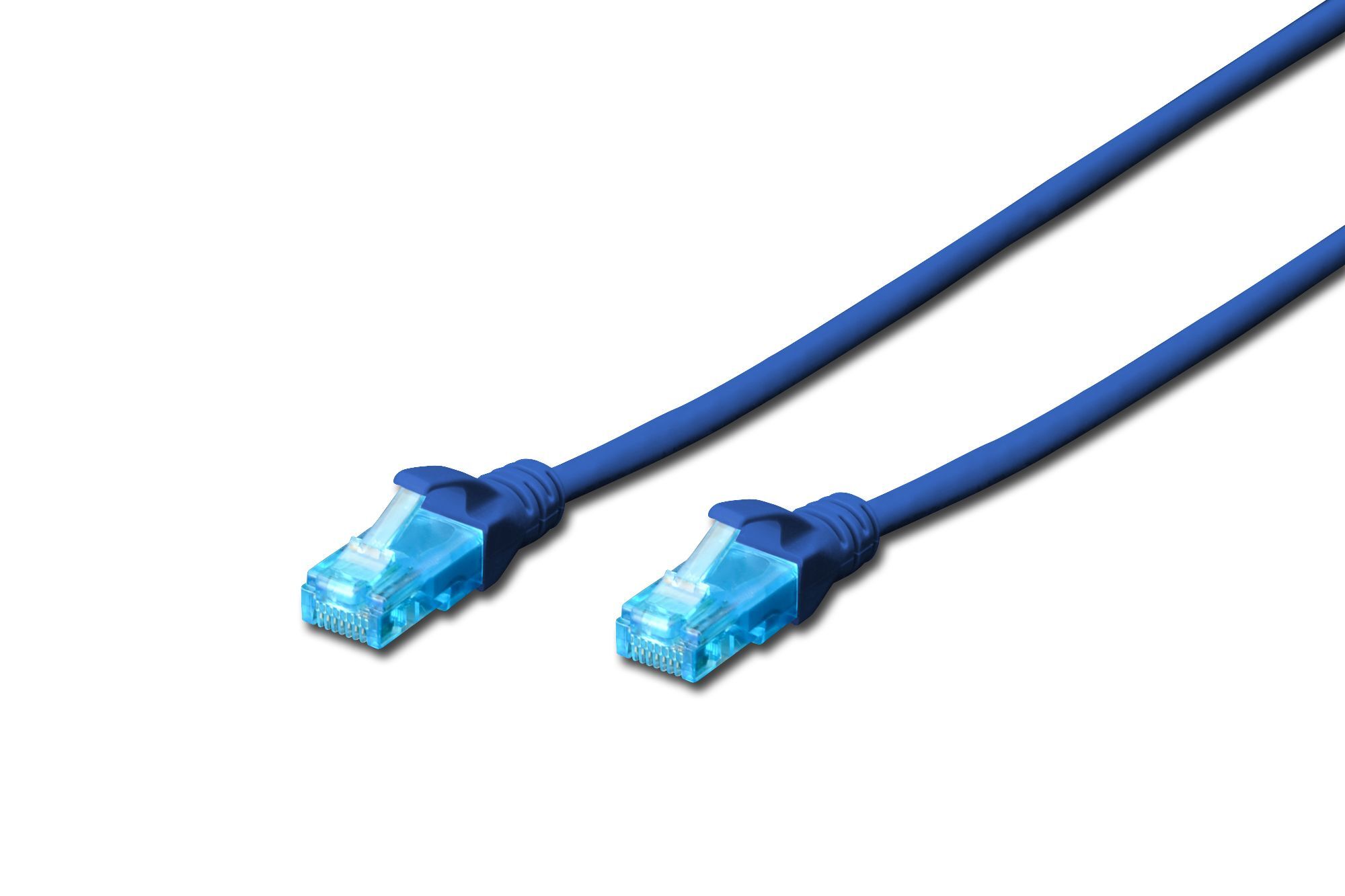 Digitus 2m Blue CAT 5e UTP Patch Cable RJ45