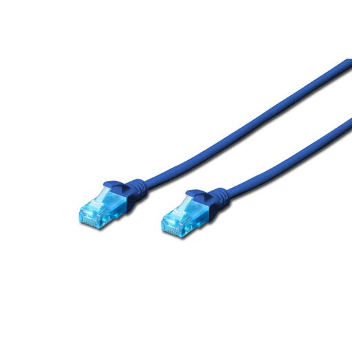 Cable de parche Digitus 2 m Azul CAT 5e UTP RJ45