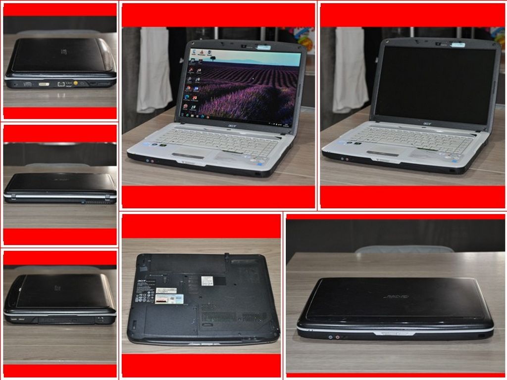 Acer Aspire 5720ZG - Pentium T2310, 1.46GHz, 2GB RAM, 160GB HDD, DVD SuperMulti DL, 15.4" 1280x800, GF 8400M