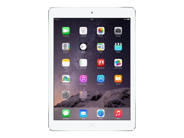 Apple iPad Air 64GB Wi-Fi + Cellular Silver Retina 9.7