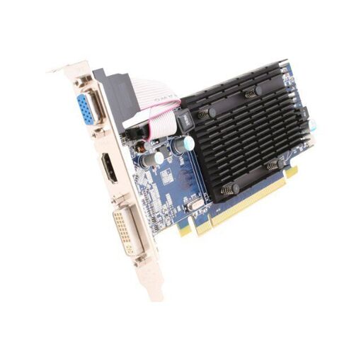 Carte graphique Sapphire Radeon HD 4350 - 256 Mo DDR2 - Profill bas PCIe 2.0 x16 - DVI, D-Sub, HDMI - Détails légers