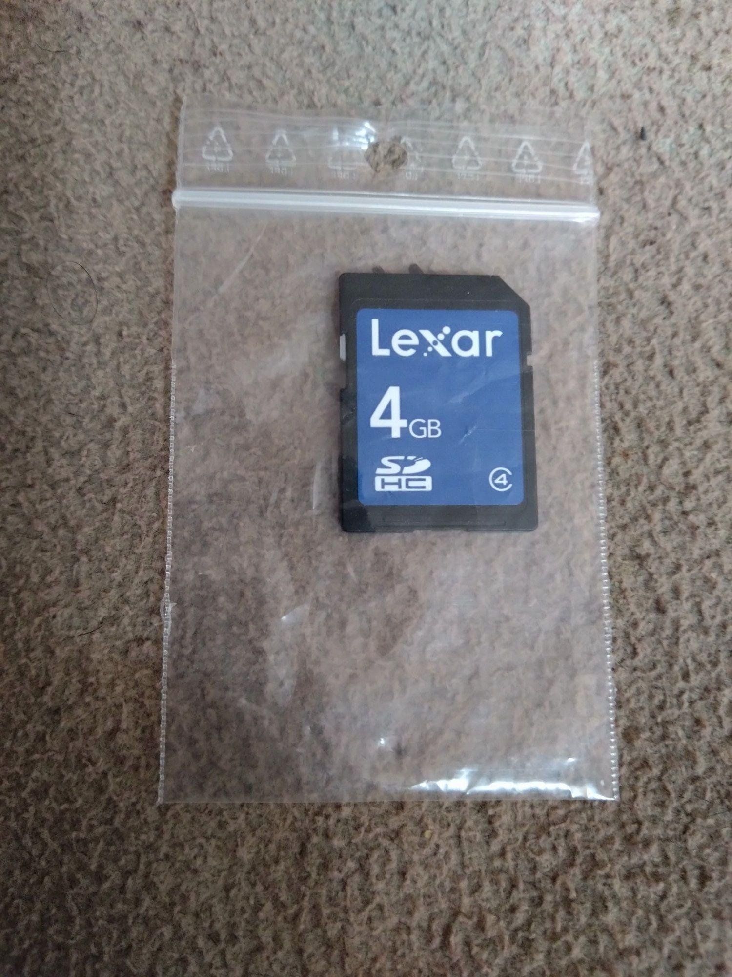Lexar 4GB Class 4 SDHC Flash Memory Card