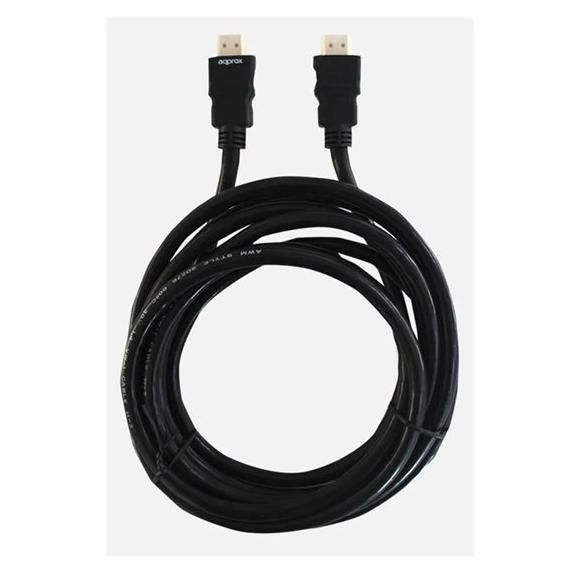 Cable HDMI Approx - 3 m Masculino a Masculino
