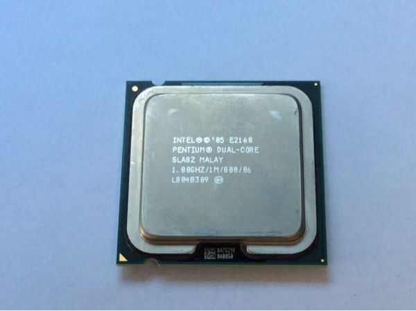 Intel Pentium Dual Core Processor E2160, 1.8GHz, 1MB Cache, 800MHz LGA775