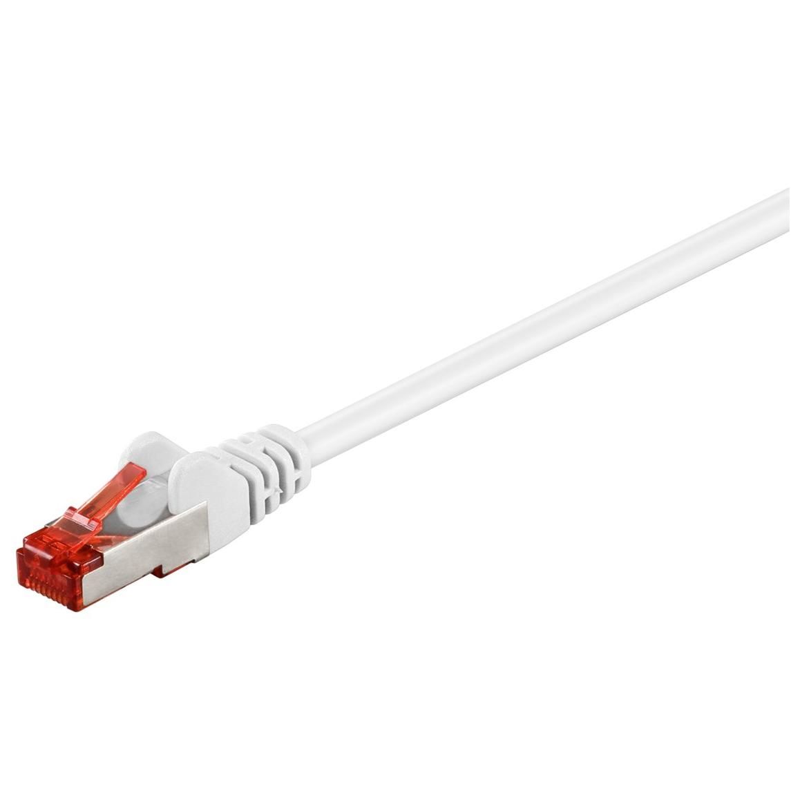 Goobay Cat6 Network Cable 0.25m White S/FTP (S-STP)