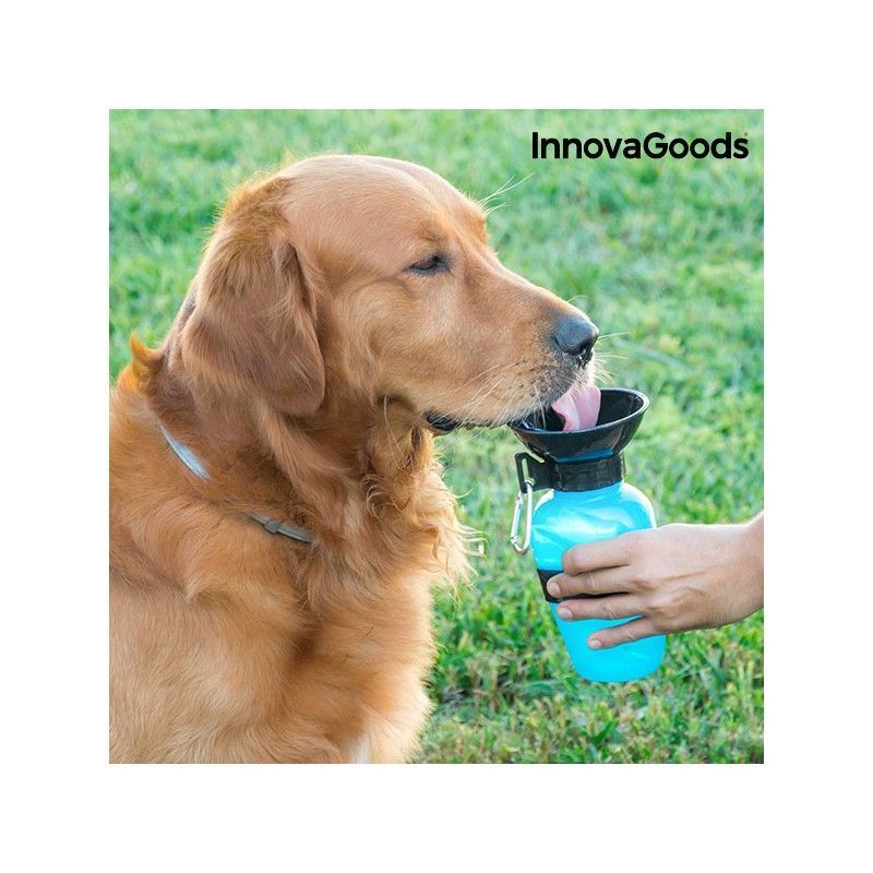 InnovaGoods Dog Water Bottle with Bowl