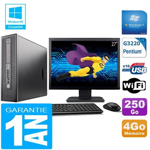 HP EliteDesk 800 G1 SFF Desktop Computer