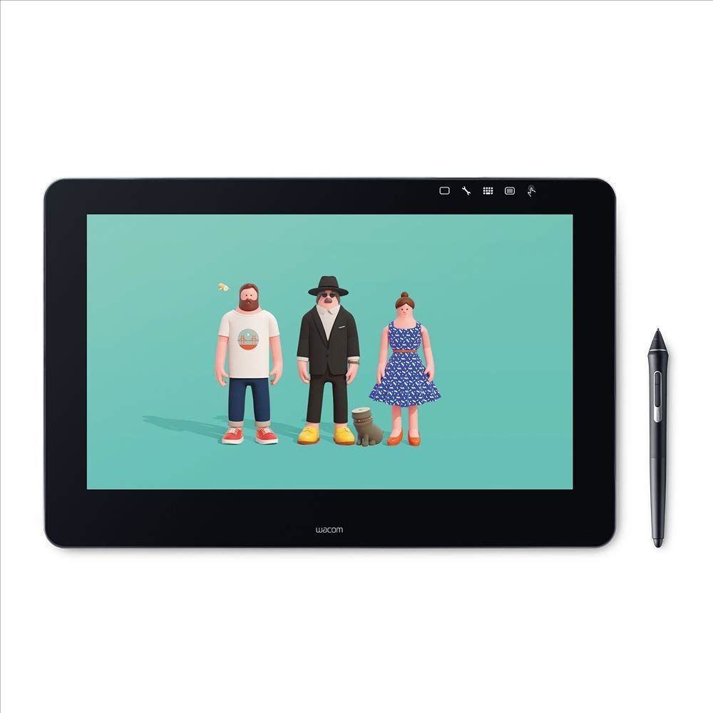 Wacom Cintiq Pro 16 - Tableta gráfica con pantalla - 16" LCD - Multitáctil - Electromagnética - Con cable - DisplayPort, USB-C