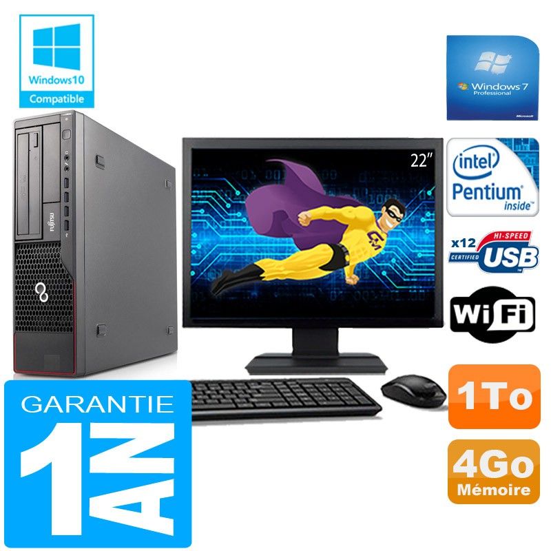 Fujitsu Esprimo E700 E90+ SFF Desktop Computer