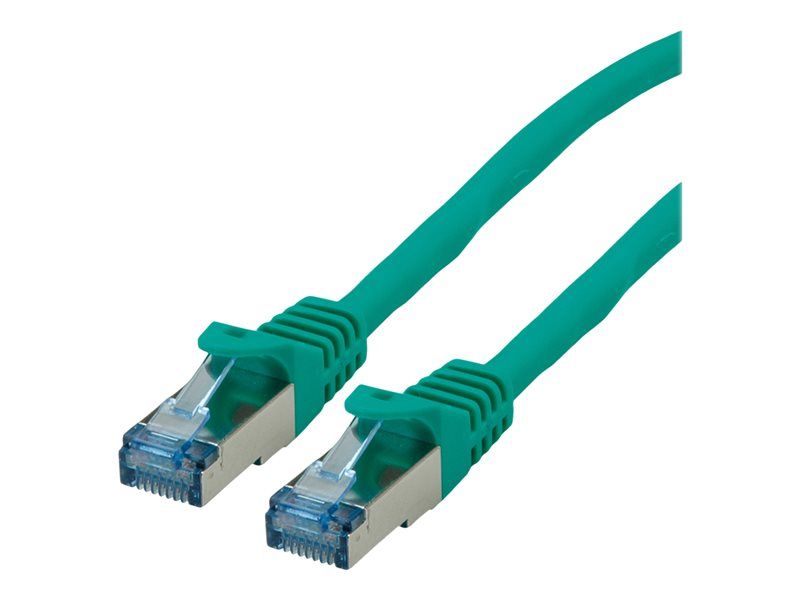 Secomp CAT 6a SFTP Green Cable, 7.5m RJ-45 (M) to RJ-45 (M)