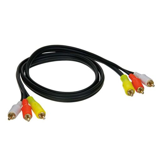 ACV 1m A/V Cable with RCA Connectors