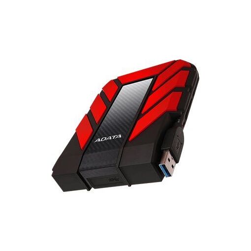 A-Data HD710P 2TB External Portable Hard Drive - 2.5" USB 3.1 - Red