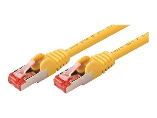Nedis Network Cable - 3m, RJ-45 (M) to RJ-45 (M), SFTP, CAT 6, Molded Round - Yellow