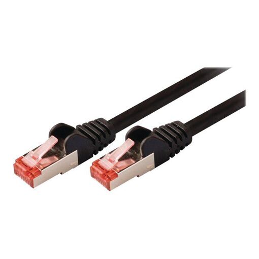 Nedis Network Cable - 3m SFTP CAT6 Molded Round RJ-45 to RJ-45 - Black