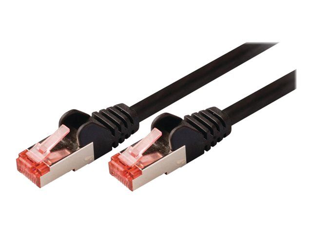 Nedis Network Cable - 3m SFTP CAT6 Molded Round RJ-45 to RJ-45 - Black