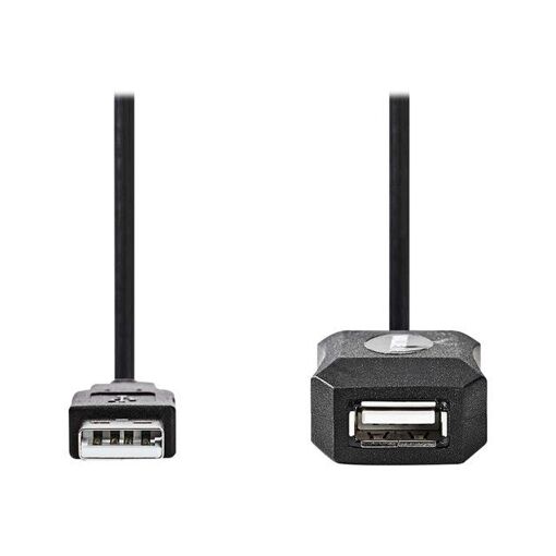 Nedis Active USB Cable Extension - 20m (USB-M to USB-F, USB 2.0)