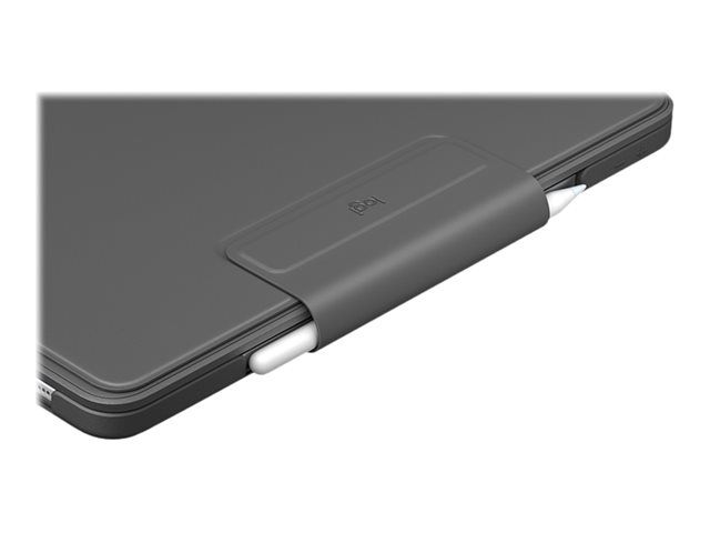 Logitech Slim Folio Pro - Teclado y funda inalámbricos - retroiluminación - Bluetooth - Nórdico - para Apple 11 pulgadas iPad Pro (1.ª generación)