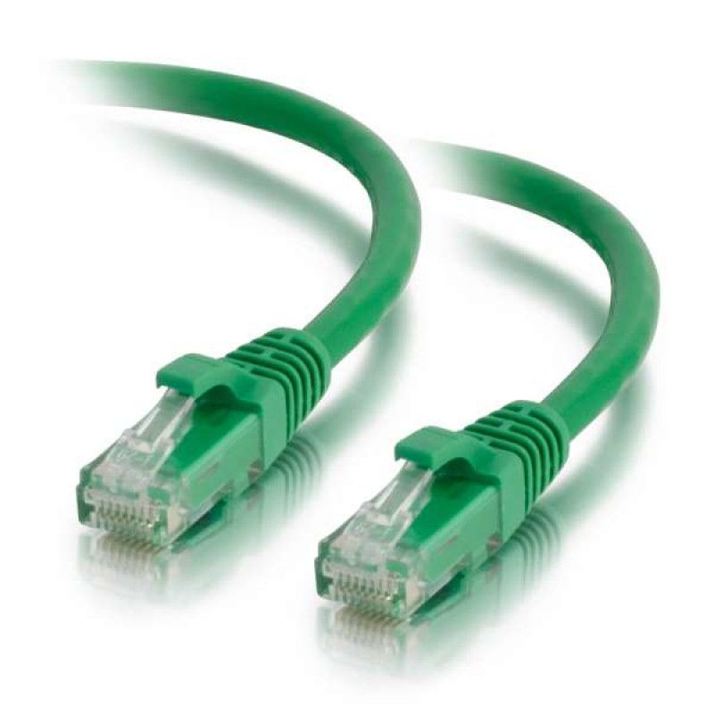 C2G 1m CAT 5e UTP Green RJ-45 (M) to RJ-45 (M) Cable