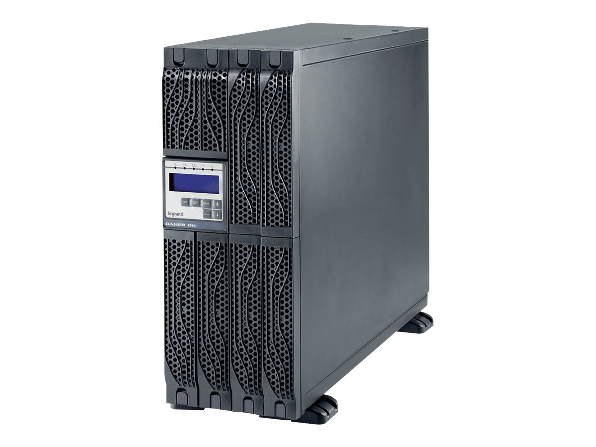 Legrand DAKER DK Plus 5000 - Rackmount/External UPS - 230V AC - 5000W - 5000VA - Single-Phase - 5Ah Battery - RS-232, USB - PFC - 4U - 19
