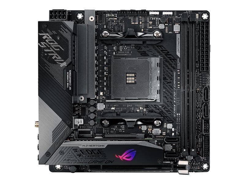 ASUS ROG Strix X570-I Gaming Motherboard - Mini ITX, AMD AM4 Socket, USB-C Gen 2, Wi-Fi 6