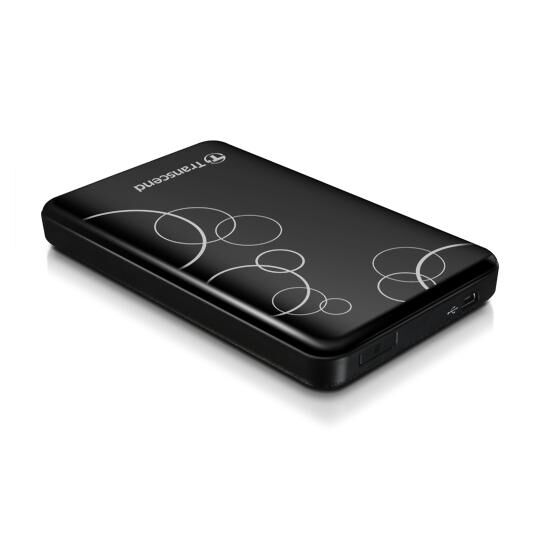 Transcend StoreJet 2.5-inch External Hard Drive - 1TB, Micro-USB B 3.2 Gen 1 (3.1 Gen 1), Black