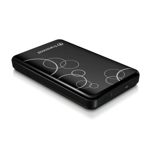 Transcend StoreJet 2.5-inch External Hard Drive - 1TB, Micro-USB B 3.2 Gen 1 (3.1 Gen 1), Black