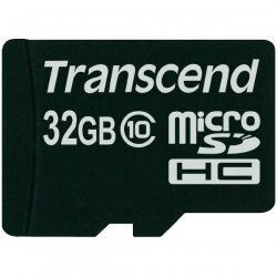 Transcend 32GB MicroSDHC Class 10 UHS-I Memory Card