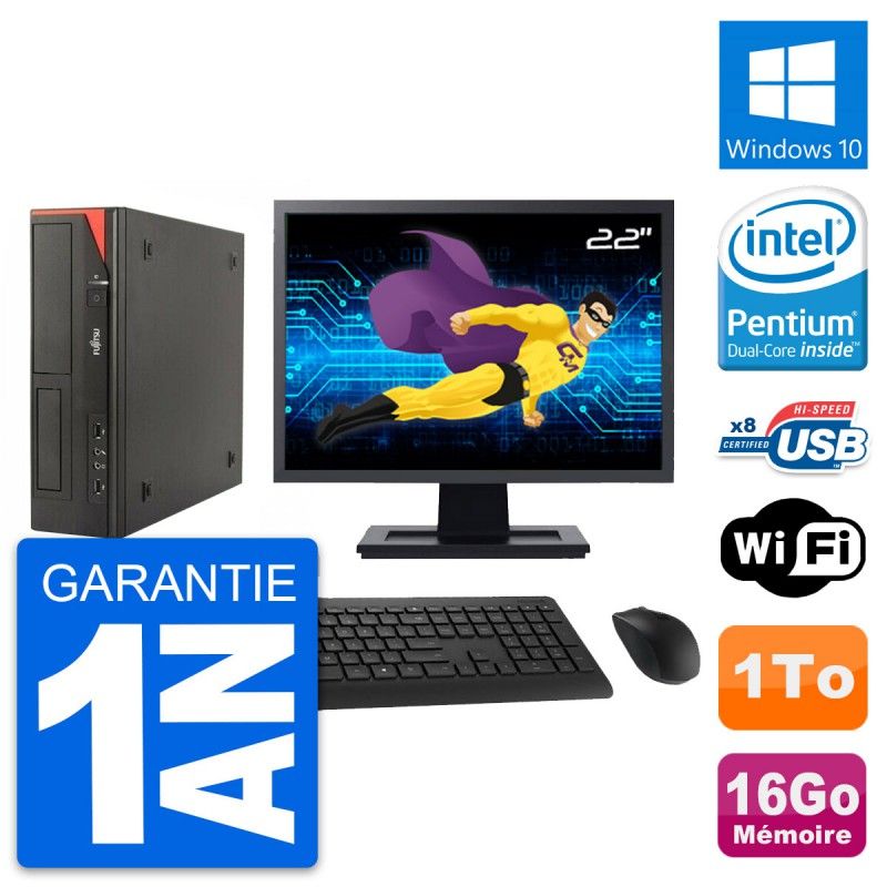 Fujitsu E520 DT 22-Inch Desktop PC