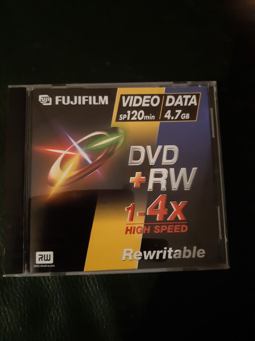Fujifilm DVD+RW 4.7GB (120 min) 4x CD Case