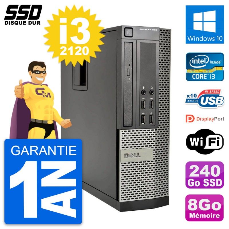 Computadora de escritorio Dell OptiPlex 990 SFF