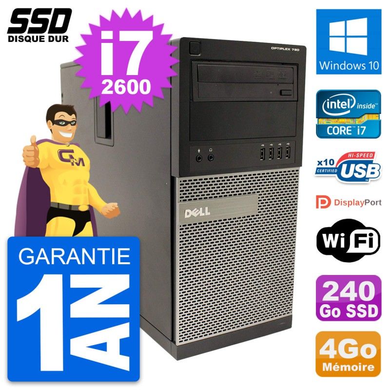 Dell OptiPlex 790 MT Desktop Computer