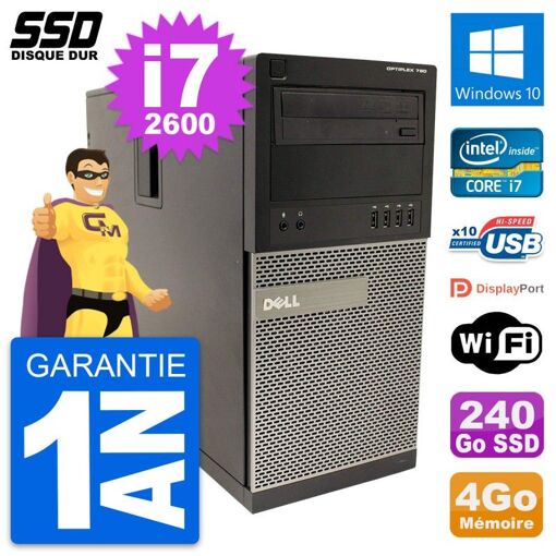 Dell OptiPlex 790 MT Desktop Computer