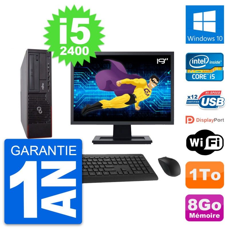 Fujitsu E700 DT 19-Inch Desktop Computer
