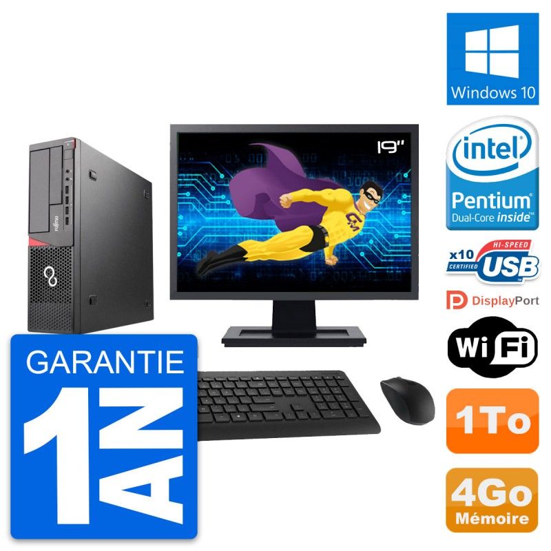 Fujitsu E720 DT 19-Inch Desktop Computer