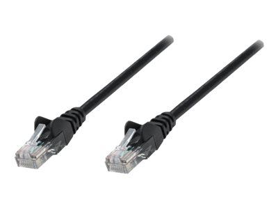 IC Intracom Cat6 Patch Cable, 0.25m, Black