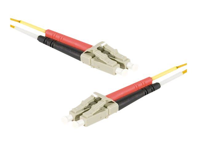Exertis Connect LWL ECO - 2m LC/UPC Multimode (M) to LC/UPC Multimode (M) Fiber Optic Cord - Duplex - 62.5/125 Microns - OM1 - Orange