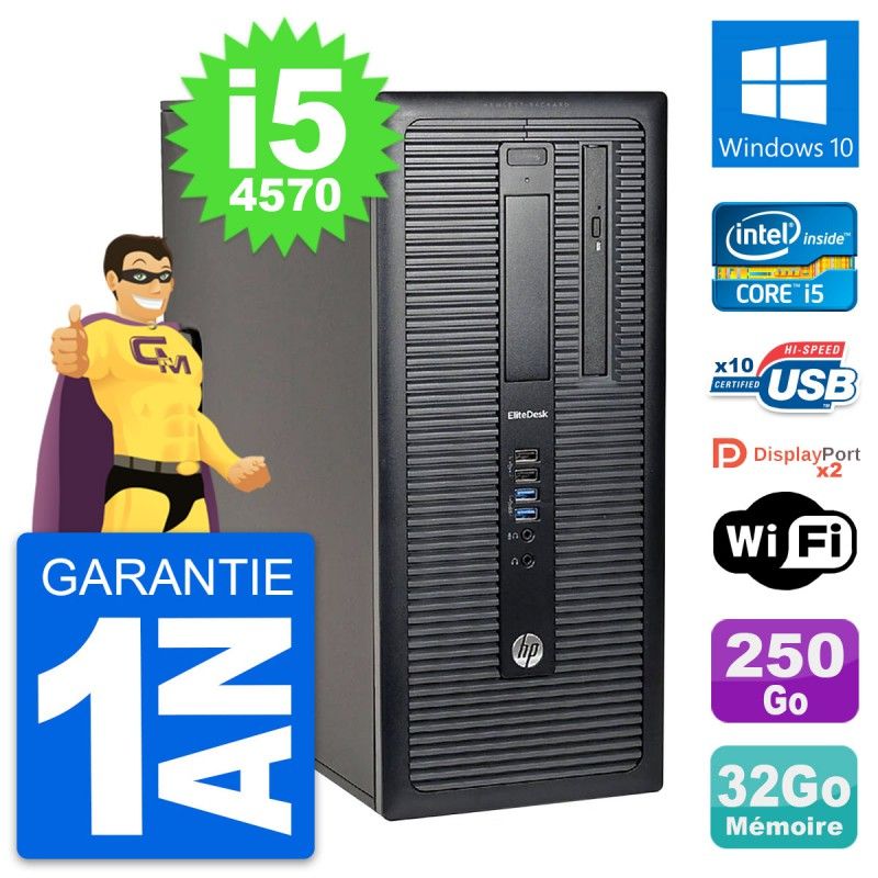 HP EliteDesk 800 G1 Desktop Computer
