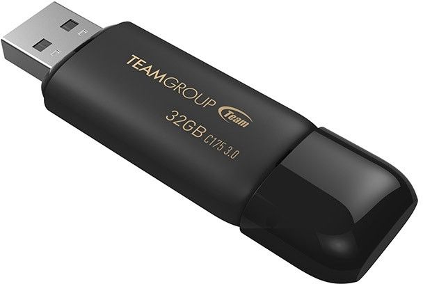 Team Group Color Theme C175 - 32GB USB Flash Drive - USB 3.1 Gen 1 - Black