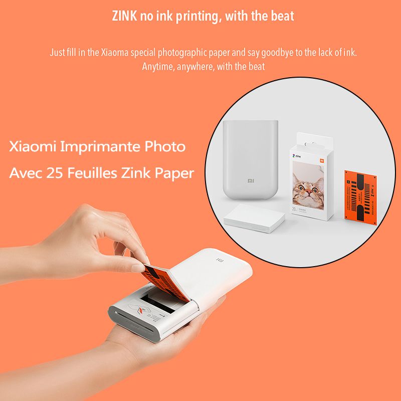 Impresora de fotos portátil Xiaomi