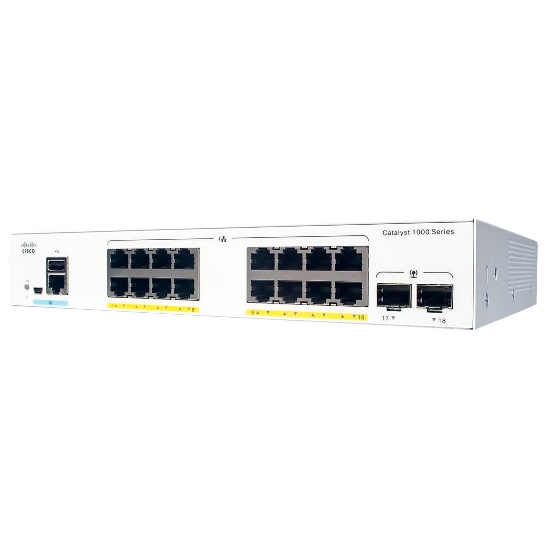 Cisco Catalyst 1000 Series Switch - 16-Port Managed Gigabit Ethernet