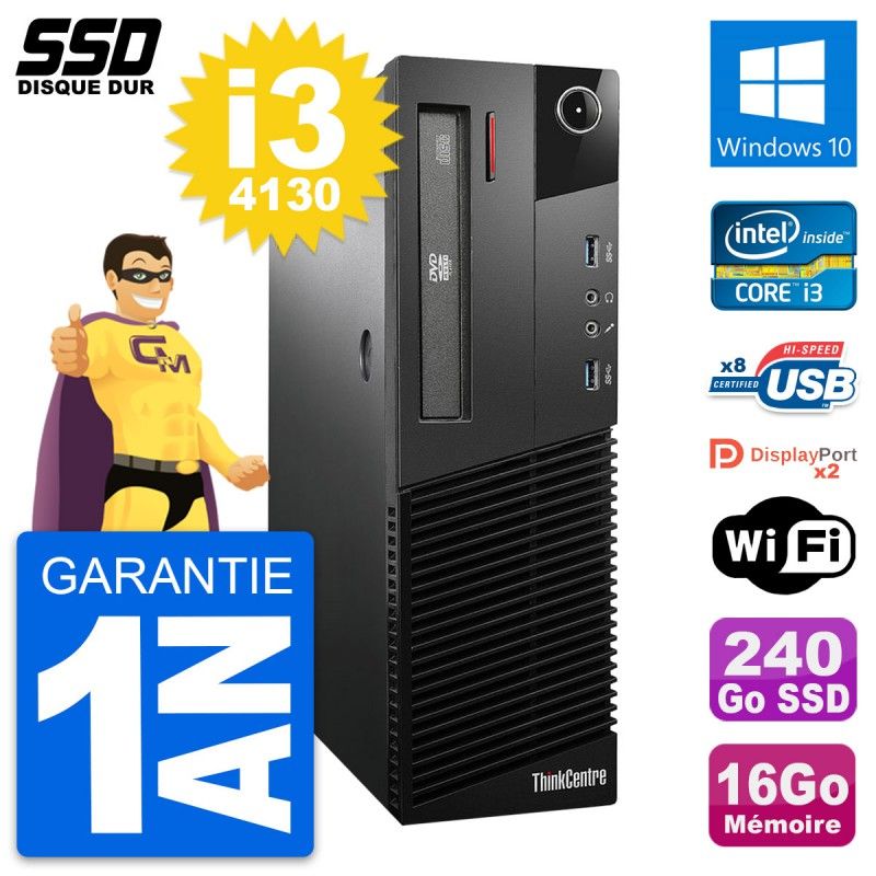Lenovo ThinkCentre M93p SFF Desktop Computer