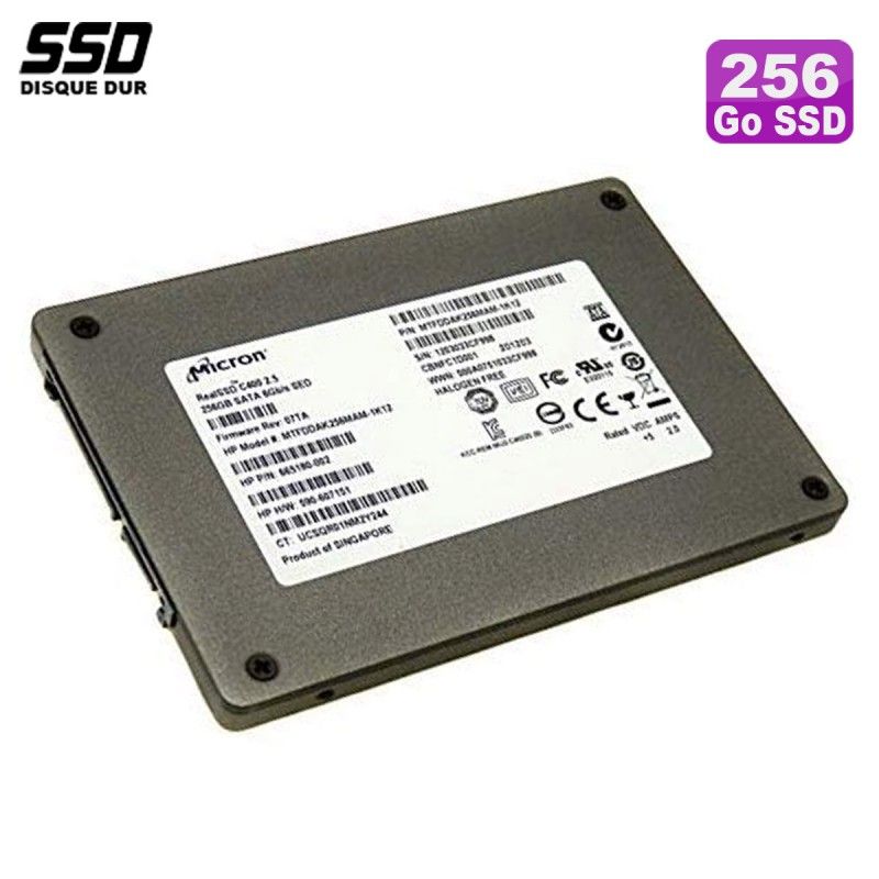 Micron Tech SSD 256GB 2.5" - MTFDDAK256MAM-1K12